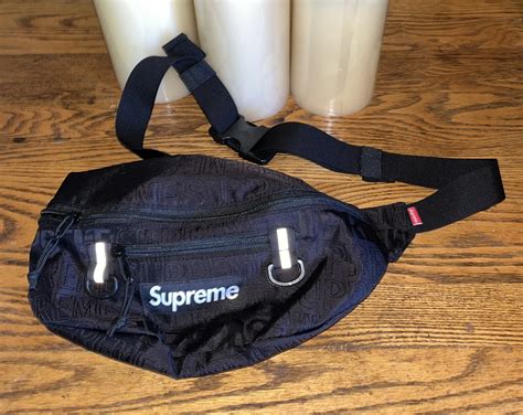 supreme waist bag ss18 replica|supreme fanny pack waist bag.